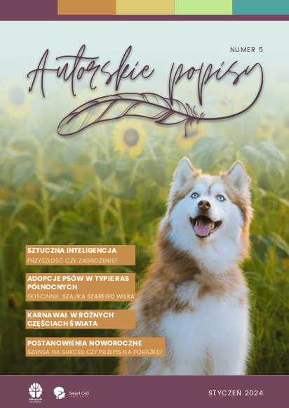 Autorskie popisy – numer 5 4 Okładka miesięcznika Autorskie popisy numer 5